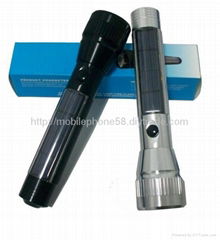 Solar power electric torch