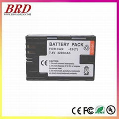 New for lp-e6 digital camera battery with 2200mAh