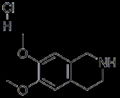 6,7-Dimethoxy-1,2,3,4-tetrahydroisoquinoline hydrochloride 1