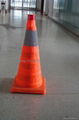 Solar Powered Retractable Traffic Cone 1