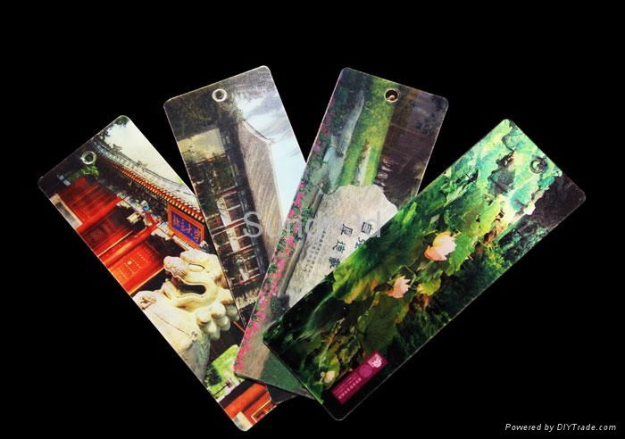 Lenticular bookmark 