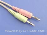 3.5mm jack audio cable 4