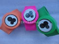 Fashion silicone slap digital watch 2