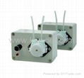 Mininature Peristaltic Pump with adjustable flow rate 