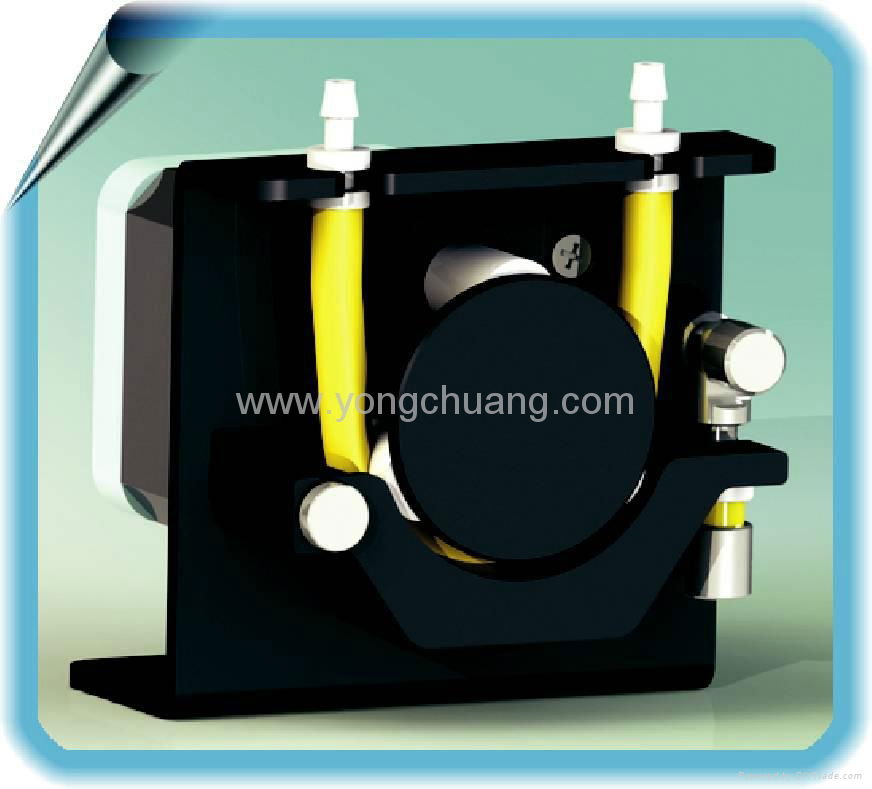 Peristaltic pump with Step motor with Phared BPT tube 4