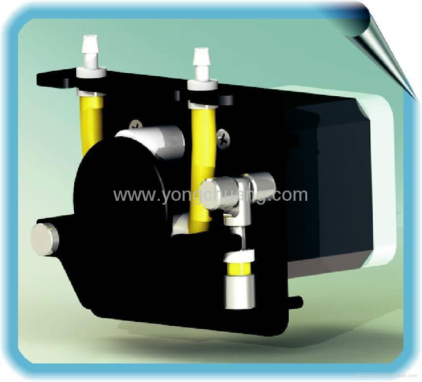 Peristaltic pump with Step motor with Phared BPT tube 5