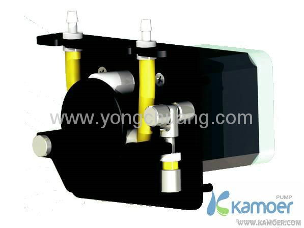 Peristaltic pump with Step motor with Phared BPT tube 3