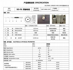 9D-FB射頻電纜