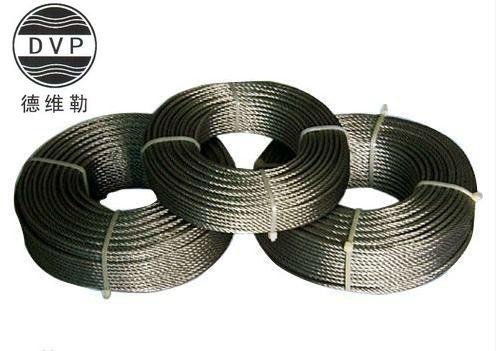 7x7 7x19 1x7 1x19 AISI304/AISI316/AISI316L stainless steel wire rope 