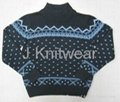 Children and Baby Jacquard Sweater