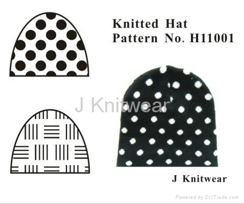 Knitted Hat and Cap