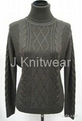 Aran Cable Knit cotton Knitwear