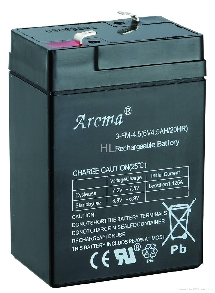 lead acid battery3-FM-4.5
