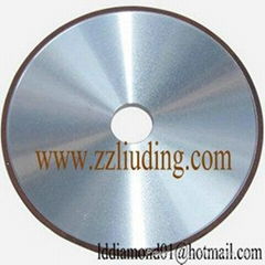 Resin bond diamond grinding wheel for carbide