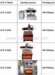 CNC PCB router JCUT-3030/4040/5060/6090