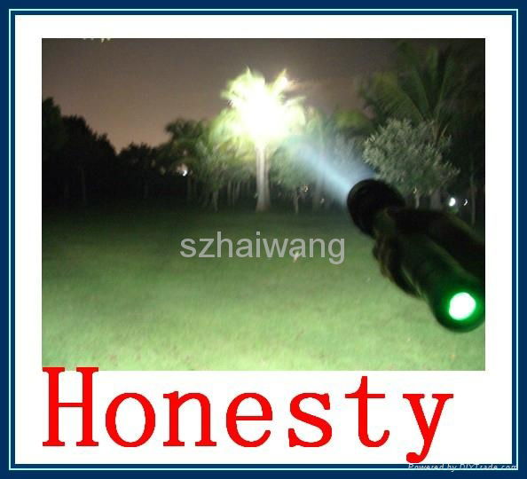 4500LM 50w HID Flashlight Torch 6600mah battery with SOS function 4