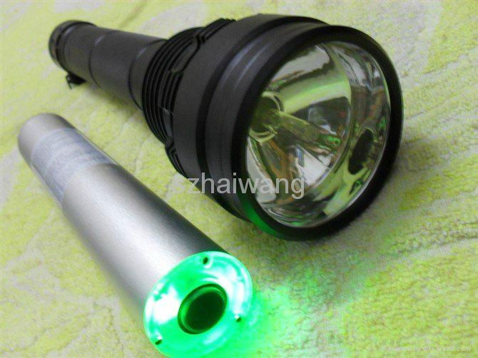 7500LM 75w hid flashlight torch 7800mah battery with SOS 2