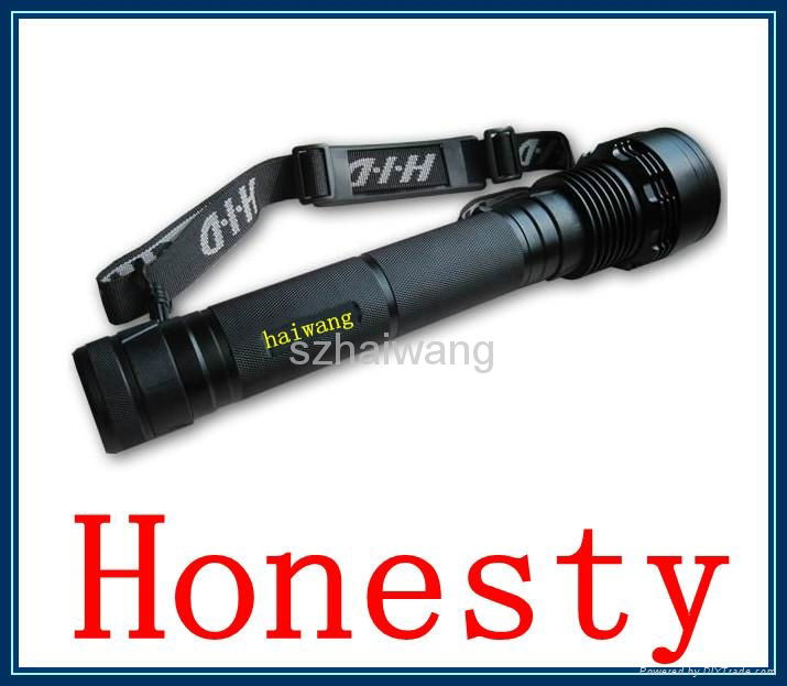 3500lm 35w 4400mah hid flashlight torch