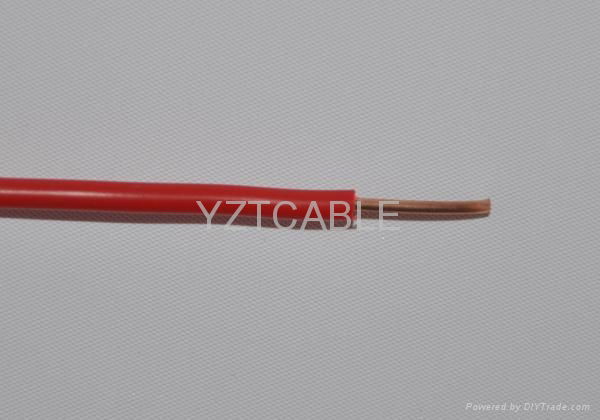 Solid red Power cable,Elctric cable 3