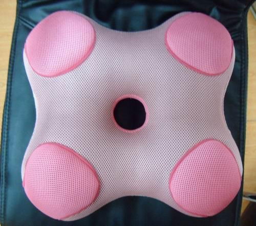 Memory foam massager cushion