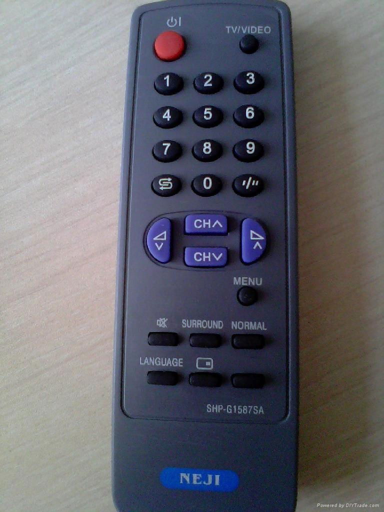 TV remote control 3