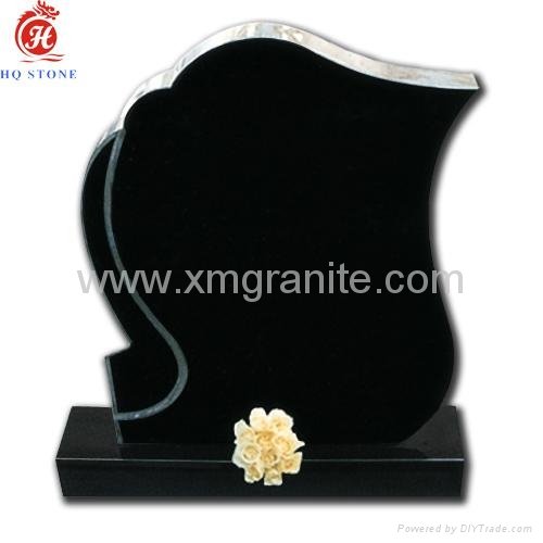 Shanxi black granite monument 2