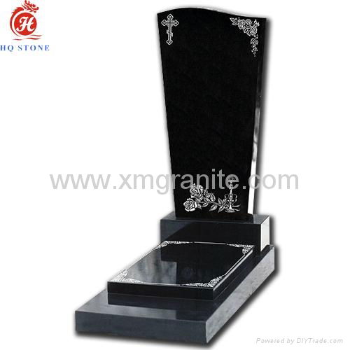 China black granite headstone 4