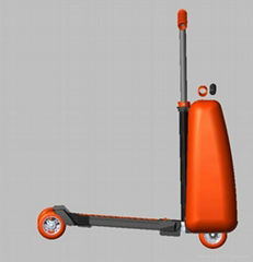 student trolley backpack with scooter