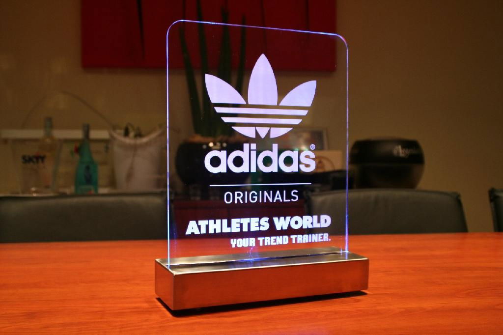 adidas led sign