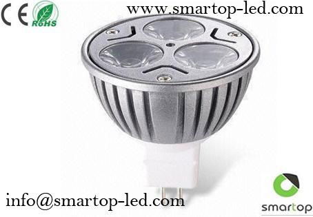 High-power MR16 LED Spotlight with 3/6/9W Cree LEDs