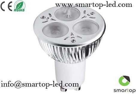 GU10 LED Spotlight with 3pcs Cree LEDs