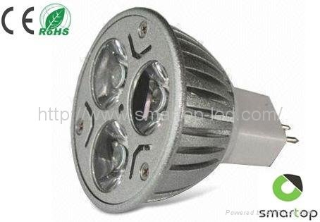High-power MR16 LED Spotlight with 3/6/9W Cree LEDs 2