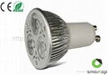 GU10 LED Spotlight with 3pcs Cree LEDs 3