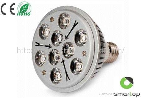 Dimmable PAR38 E27 LED Light with 9/12/18/24W Cree LEDs,CE/RoHS approved 5