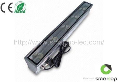 LED Wall Washer with 50,000 hours lifespan and IP60 Protection Rate 3
