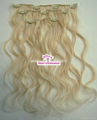 Remy human hair extension Clip in hair  5