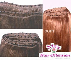 EZ Weft Human hair extension, micro weft hair