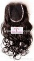 100% human hair remy quality Top closure,lace frontal 2