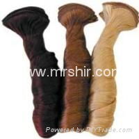 Hand tied human hair weaving 