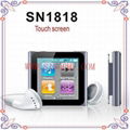 1.8" touch screen mp4 player 5