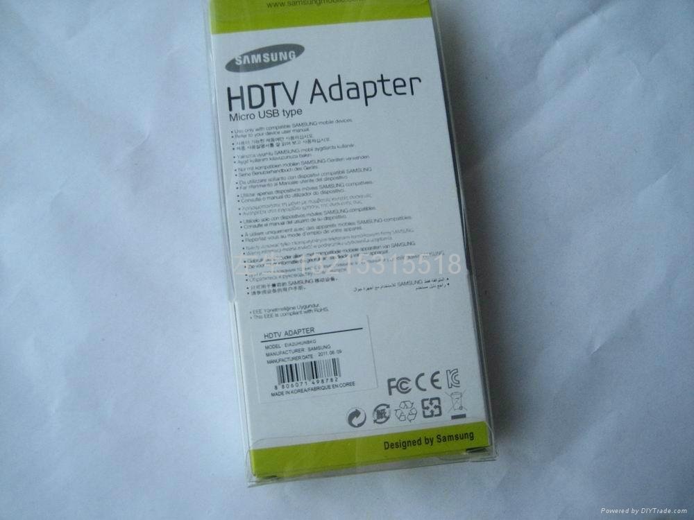 MHL HDMI Micro USB MHL to HDMI Adapter  4
