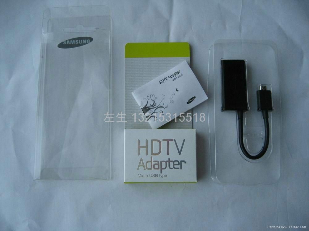 MHL HDMI Micro USB MHL to HDMI Adapter  5