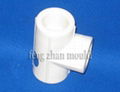 PPR Combination female tee pipe fitting plastic injection molding 1