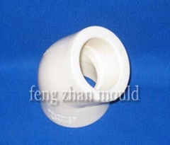 45 elbow-ppr pipe fitting plastic injection molding