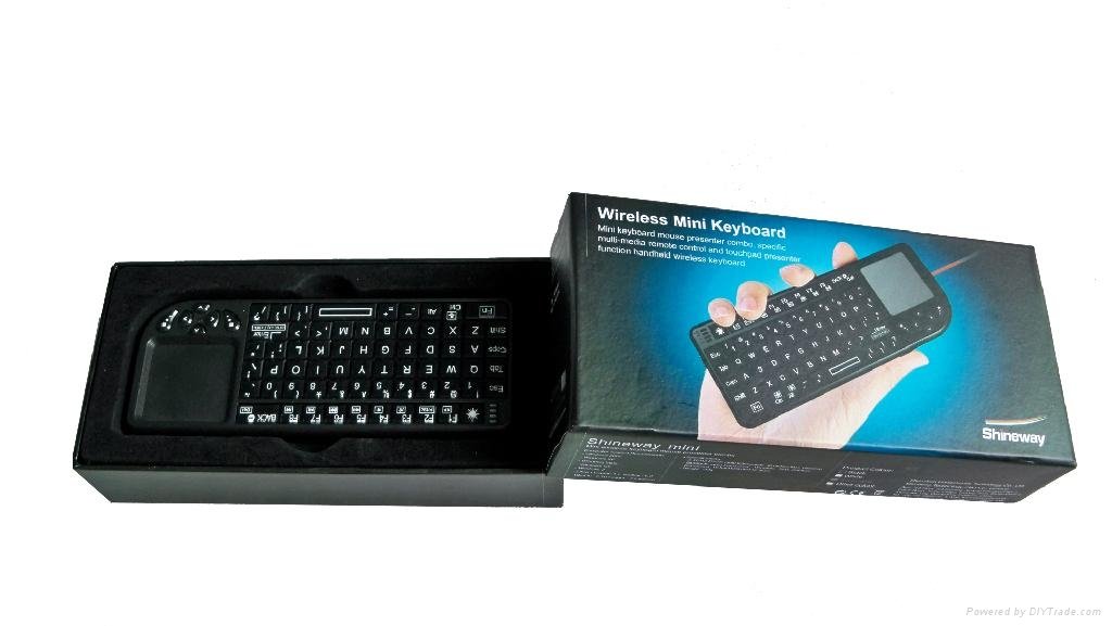 Mini wireless keyboard with 2.4Ghz SW-K808 5