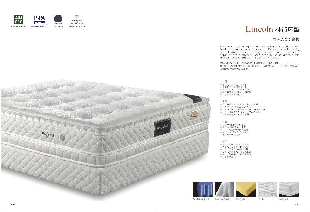 Lincoln Mattress Baland China Manufacturer Bedroom Furniture
