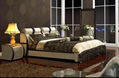 Baland Leather Bed