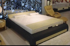 Baland Leather Bed