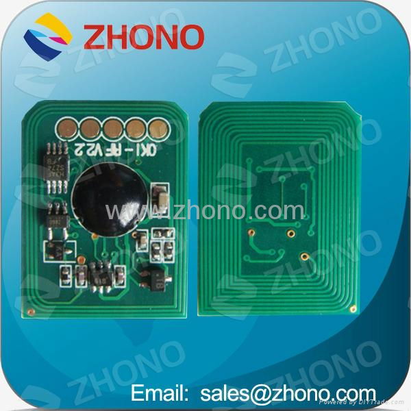 Laser toner chip compatible with OKI c3300