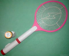 rechargeable Mosquito Swatter with LED Remove Torch/Bat Killer Racket/Pat